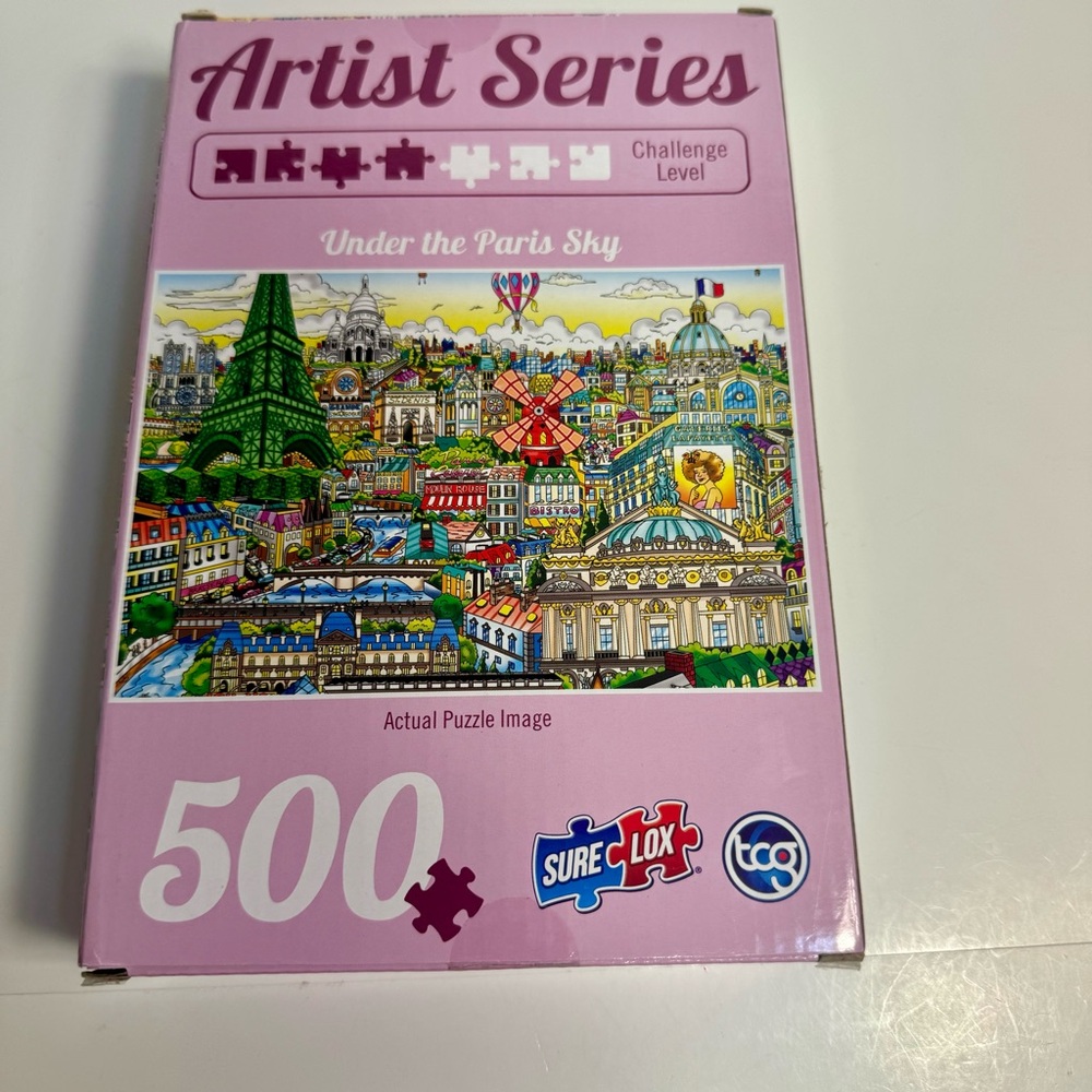 NWT. Under the Paris Sky 500 Piece Puzzle.